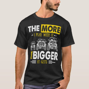 Camiseta Quanto Mais Eu Brinco Com Ele Maior Ele Sai De Roa