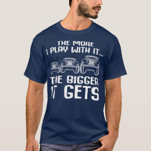 Camiseta Quanto mais eu brinco com ele maior fica