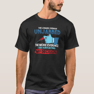 Camiseta Quanto Mais Longo Eu Ficar Desanimado Mais Evidênc