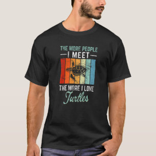 Camiseta Quanto Mais Pessoas Eu Encontro Mais Eu Amo As Tar