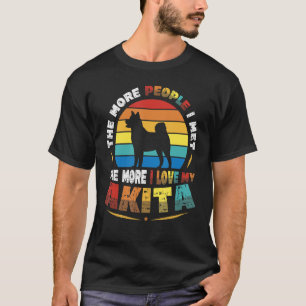 Camiseta Quanto Mais Pessoas Eu Encontro Mais Eu Amo Minha
