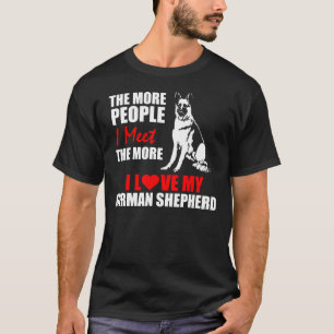 Camiseta Quanto Mais Pessoas Eu Encontro Mais Eu Amo O Meu 