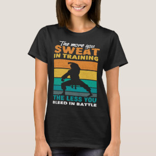 Camiseta Quanto Mais Você Doce No Treinamento Aikido Karate