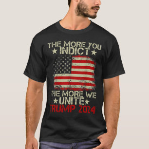 Camiseta Quanto Mais Você Indicia Mais Nós Nos Unimos Maga 