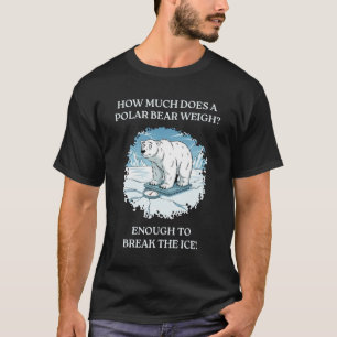 Camiseta Quanto pesa um urso polar?