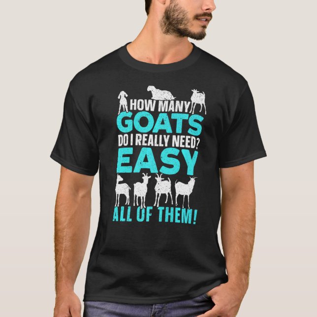 Camiseta Quantos Caprinos Eu Preciso De Todos (Frente)