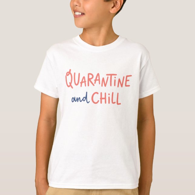 Camiseta Quarentena e refrigeração (Frente)