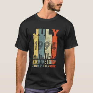 Camiseta Quarentena julho 1994 27th Birthday Vintage