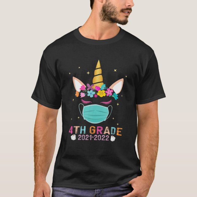 Camiseta Quarentena Unicorn 4º Grau 2021 Escola Social Di (Frente)