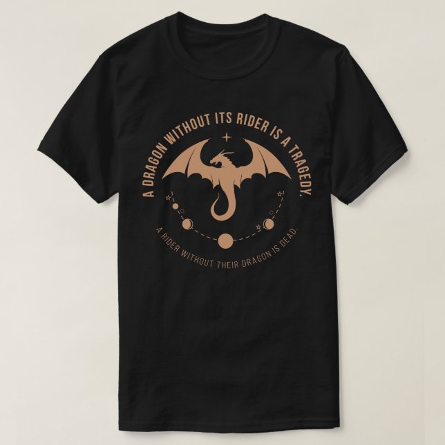 Camiseta Quarta Ala Romântasiana Fantasy YA Dark Academia b (Frente do Design)