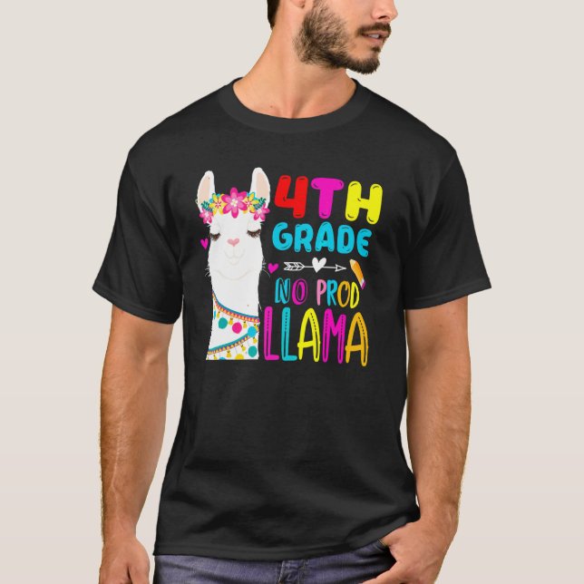 Camiseta Quarta Equipe Professor do 4º Ano Arco-íris Sem Pr (Frente)