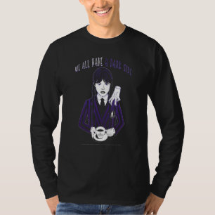 Camiseta Quarta-feira e coisas que todos temos uma citação 