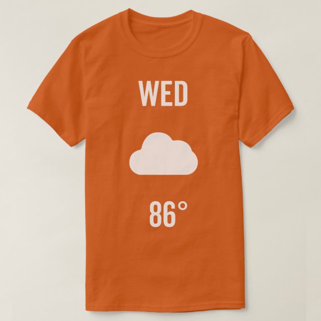 Camiseta Quarta-feira Figuras (Frente do Design)