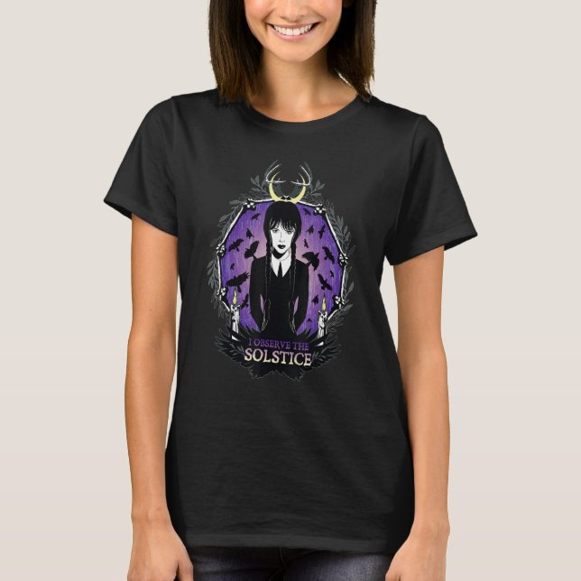 Camiseta Quarta-feira Observo O Solstício (Frente)