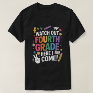Camiseta Quarta Série, Aqui Vou Eu