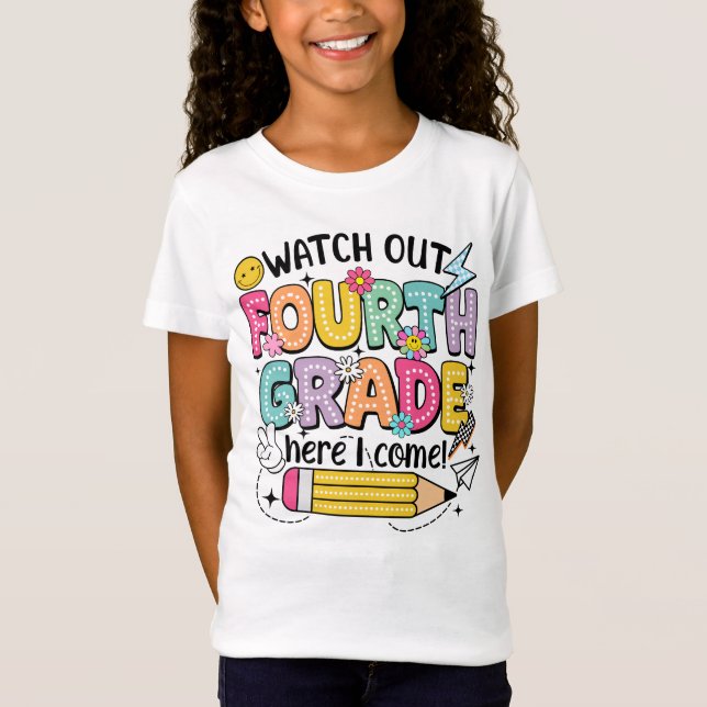 Camiseta Quarta Série, Em Frente! (Frente)