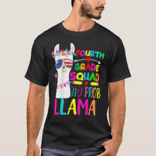 Camiseta Quarta Série Sem Problema Llama Professor da 4ª Sé