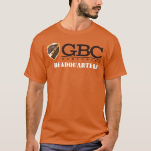 Camiseta Quartel-General da GBC Camisa-T laranja