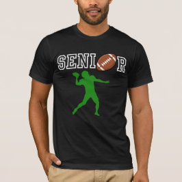 Camiseta Quarterback de Futebol Americano Sênior com Silhue