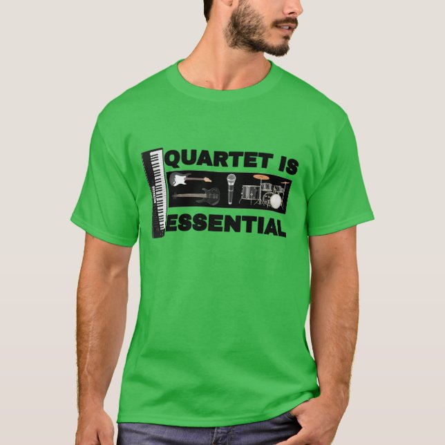 CAMISETA QUARTET É ESSENCIAL (Frente)