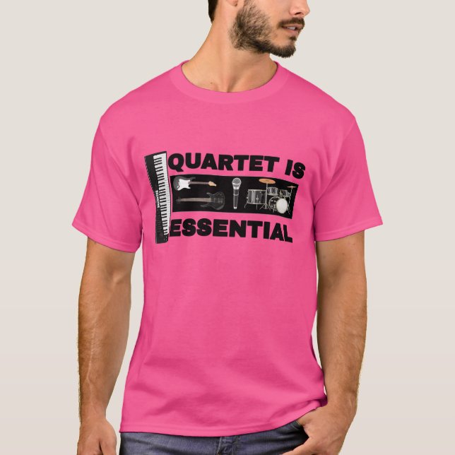 CAMISETA QUARTET É ESSENCIAL (Frente)