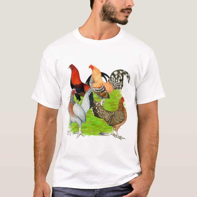 Camiseta Quarteto inglês velho do jogo (Frente)