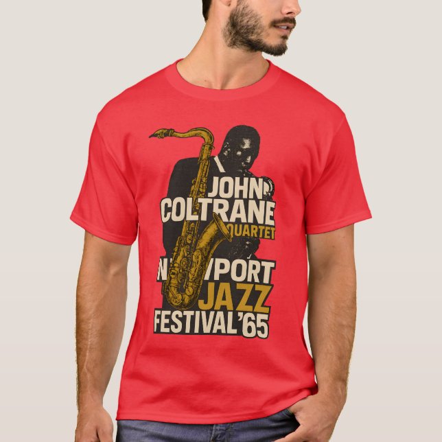 Camiseta Quarteto John Coltrane (Frente)