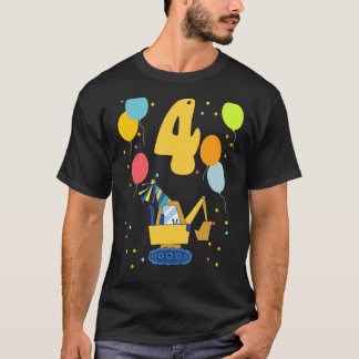 Camiseta Quarto Aniversário das Crianças