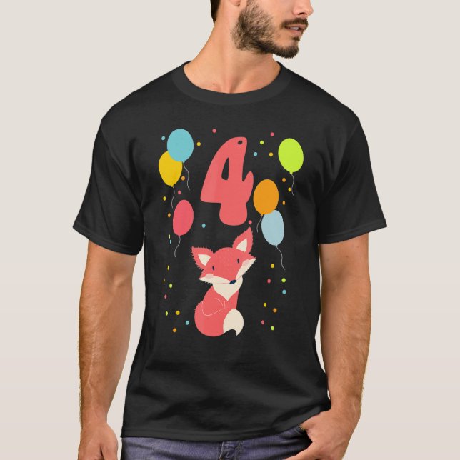 Camiseta Quarto Aniversário das Crianças (Frente)