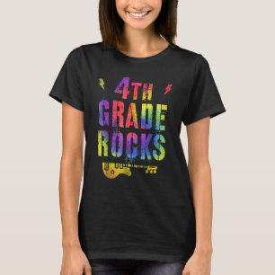 Camiseta Quarto ano, Rocks, Coloca De Volta Ao Teac