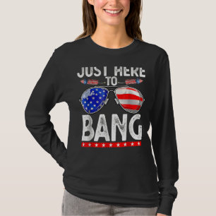 Camiseta Quarto De 4 De Julho, Estou Aqui Para Bang