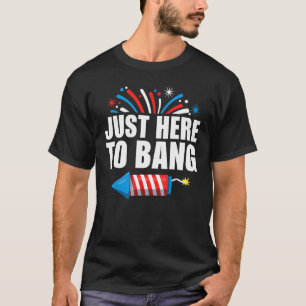 Camiseta Quarto de 4 de julho... estou aqui para bater 2.