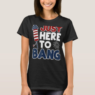 Camiseta Quarto de 4 de julho, estou aqui para pegar 2