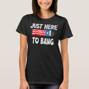 Camiseta Quarto de 4 de julho, estou aqui para pegar 3