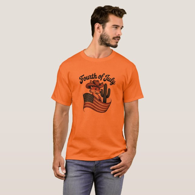 Camiseta Quarto de julho (Frente Completa)