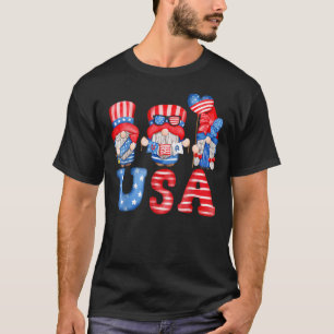Camiseta Quarto De Julho Dos Eua - Bandeira Americana - Cor