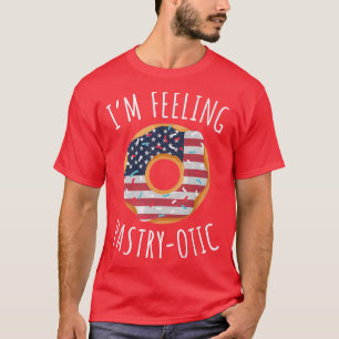 Camiseta Quarto De Julho, Folheto De Rosquinha De Pastelari