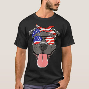Camiseta Quarto de julho O Cachorro Amava Pup Patriótico pa