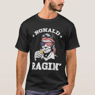 Camiseta Quarto De Julho Ronald Ragin Engraçado Julho Quart