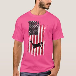 Camiseta Quarto De Julho Voleibol Americano Bandeira De Vol