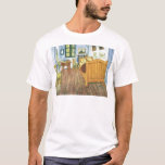 Camiseta Quarto de Van Gogh em Arles<br><div class="desc">Incomum para Van Gogh é o delicado manejo do Pont d'Asnières de seu período parisiense, em que a cena mal é descrita, sugerido apenas com a ponta da escova, "escrita" como ela era, bem à maneira japonesa. Mas havia, com certeza, mais do que isso. Em impressões japoneses certamente viu o...</div>