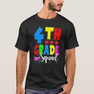 Camiseta Quarto Grau Esquadrão De Volta À Escola No Primeir
