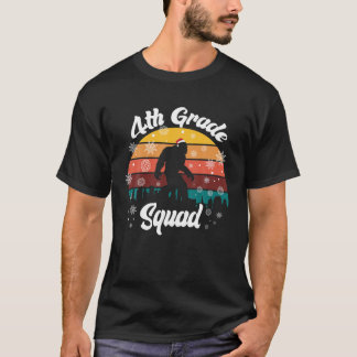 Camiseta Quarto Grau Esquadrão Engraçado Papai Noel Natal, 