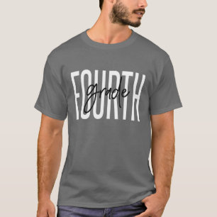 Camiseta Quarto Grau Para A Equipe De Professores 4.º Grau