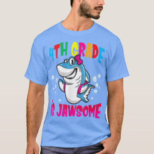 Camiseta Quarto Grau: Tubarão Jawsome De Volta À Escola