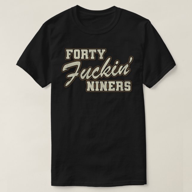 Camiseta Quarty Fckin Niners (Frente do Design)