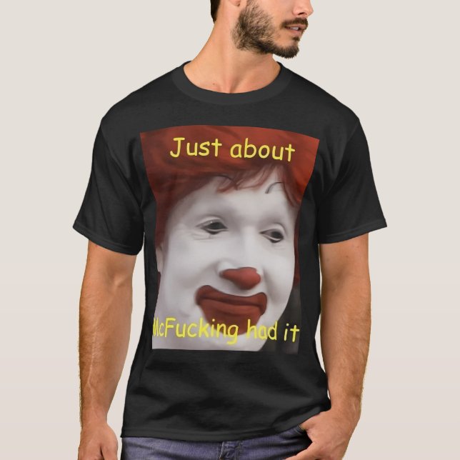 Camiseta quase mcfucking tive meme (Frente)