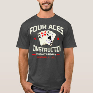 Camiseta Quatro Aces Construction Co de Roseanne