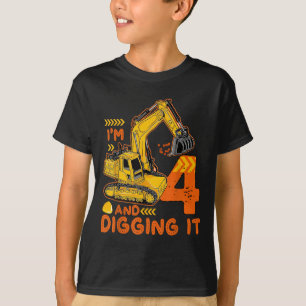 Camiseta Quatro anos, 4º aniversário, 4º Aniversário, Criad