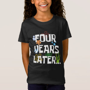 Camiseta Quatro Anos Depois, Festa De Quarto Aniversário En